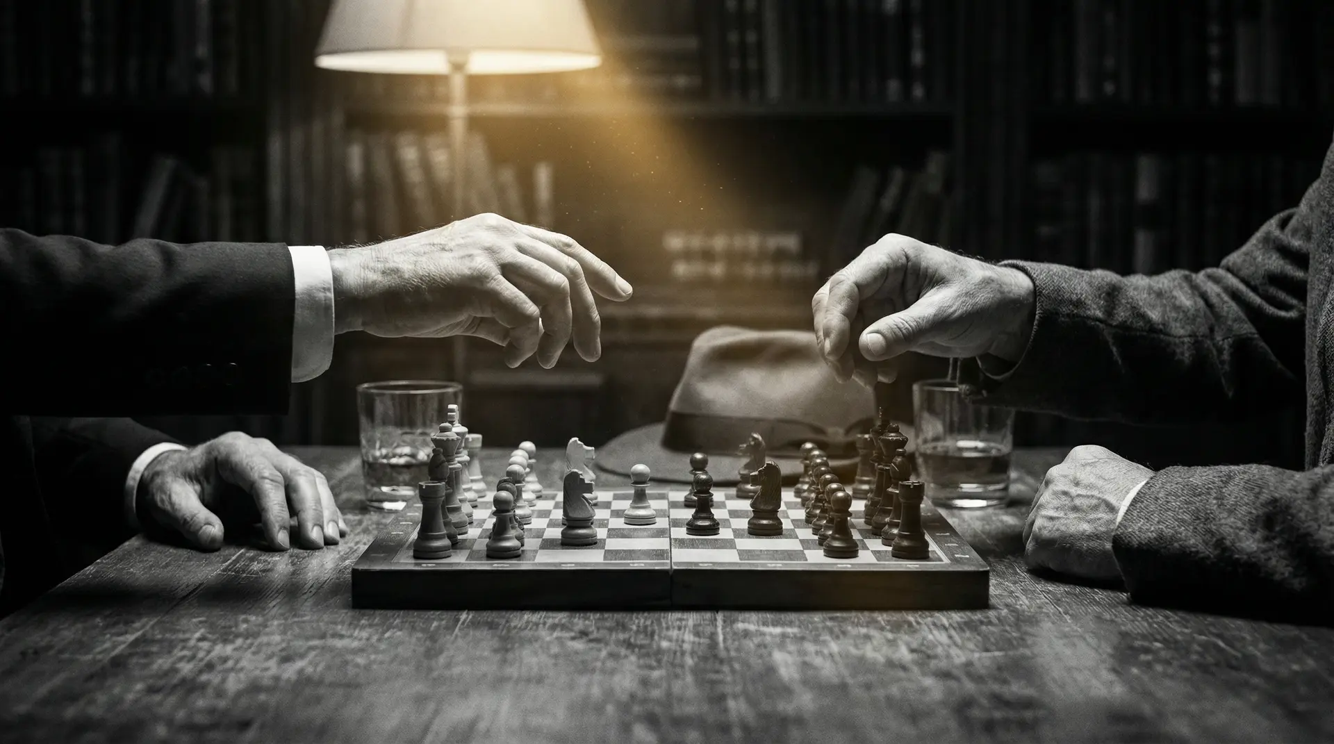 18岁末年禁止观看的网站免费 艺术探索系列 - 非线性叙事，棋盘上的对弈象征命运的交错